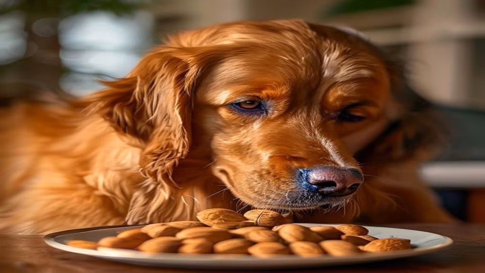 Almonds and dog — dogeats.in Indian pet food safety