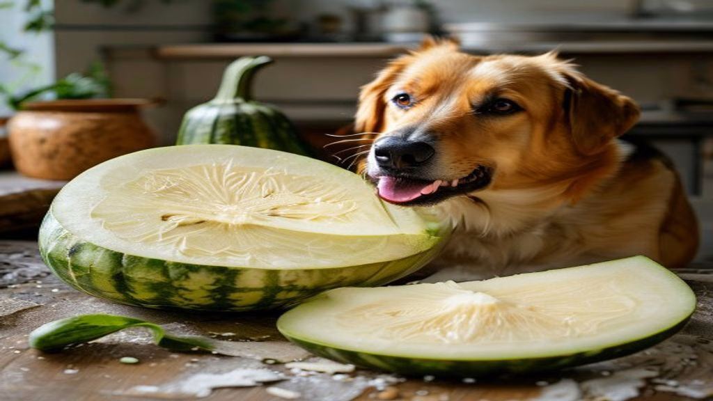 Ash Gourd (Petha) and dog — dogeats.in Indian pet food safety