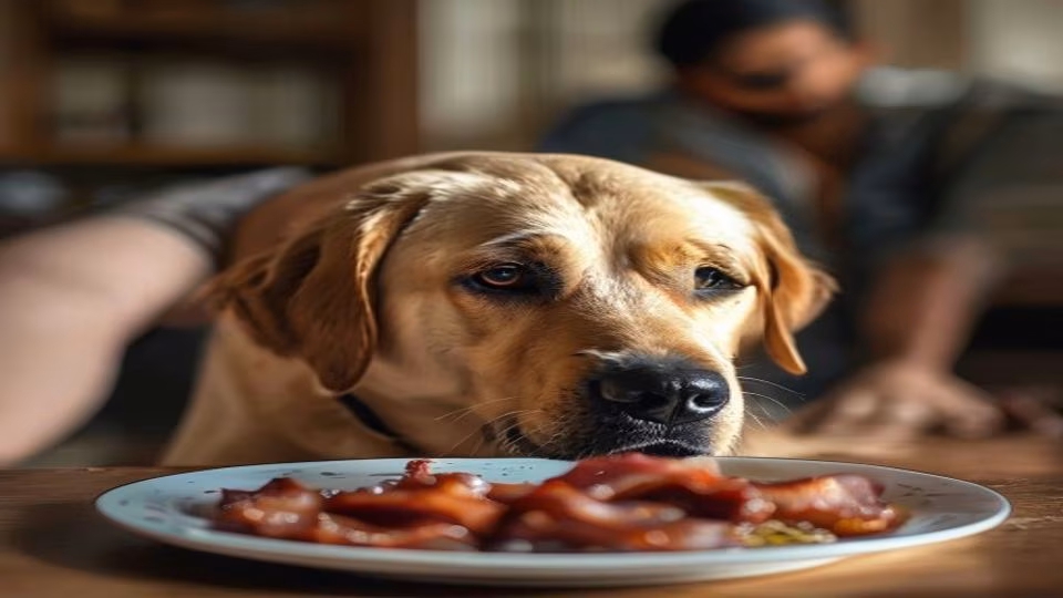 Bacon and dog — dogeats.in Indian pet food safety