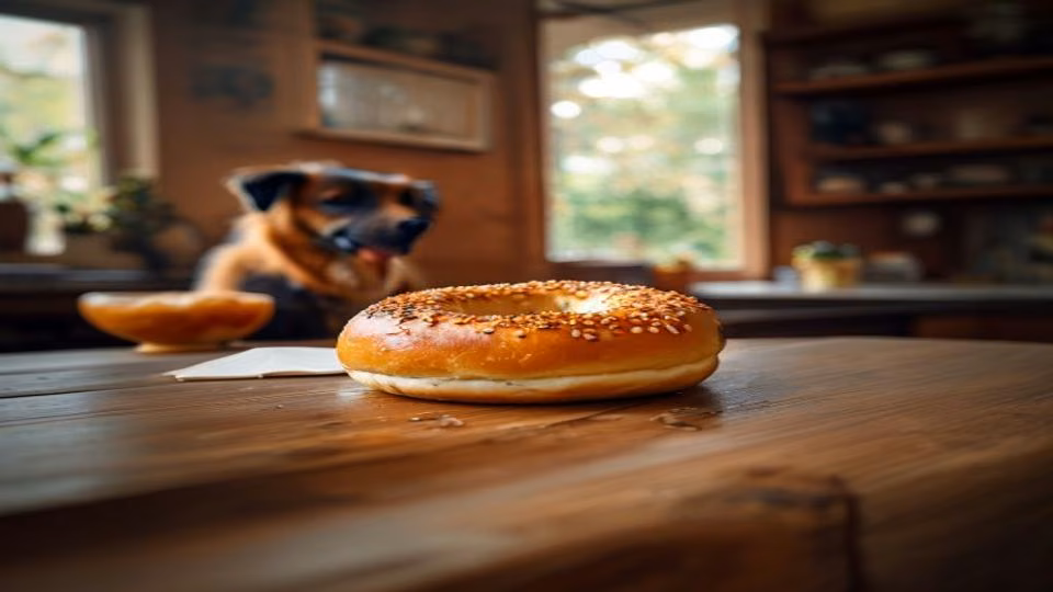 Bagel and dog — dogeats.in Indian pet food safety