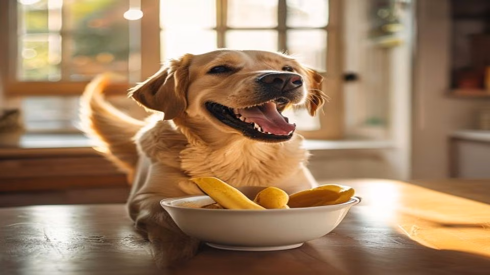 Banana for dogs — dogeats.in