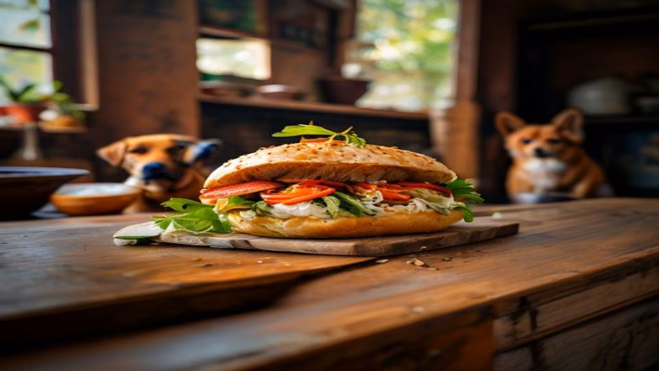 Banh Mi and dog — dogeats.in Indian pet food safety