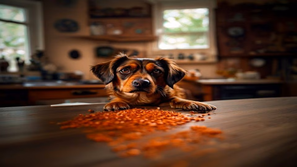 Chilli Flakes and dog — dogeats.in Indian pet food safety