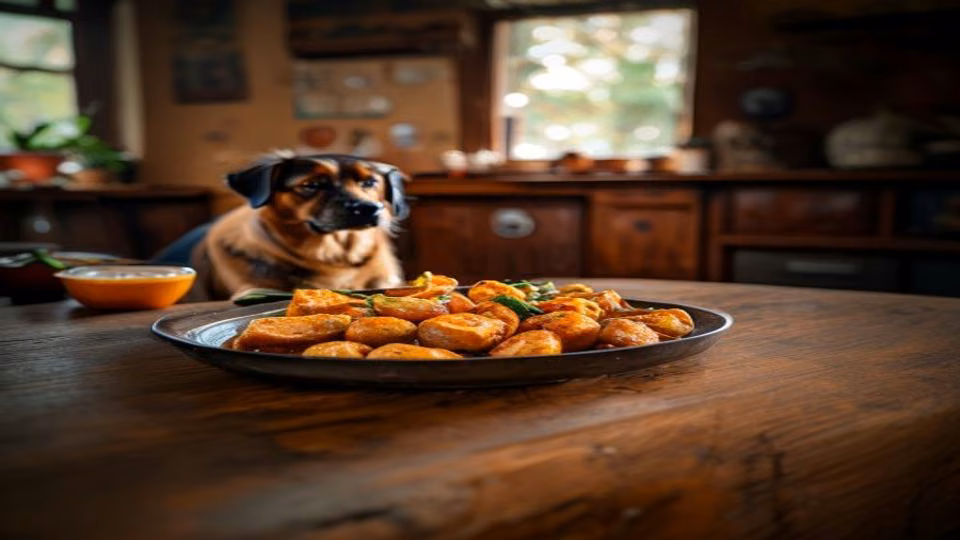 Chilli Paneer and dog — dogeats.in Indian pet food safety
