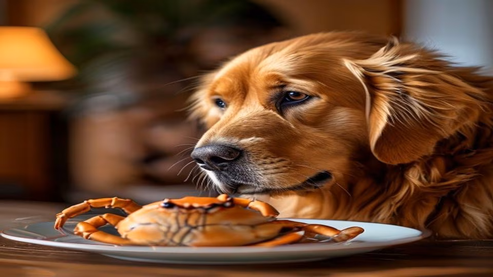 Crab and dog — dogeats.in Indian pet food safety