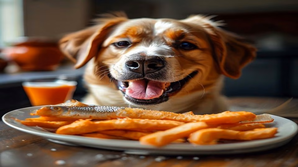 Fish Fingers and dog — dogeats.in Indian pet food safety