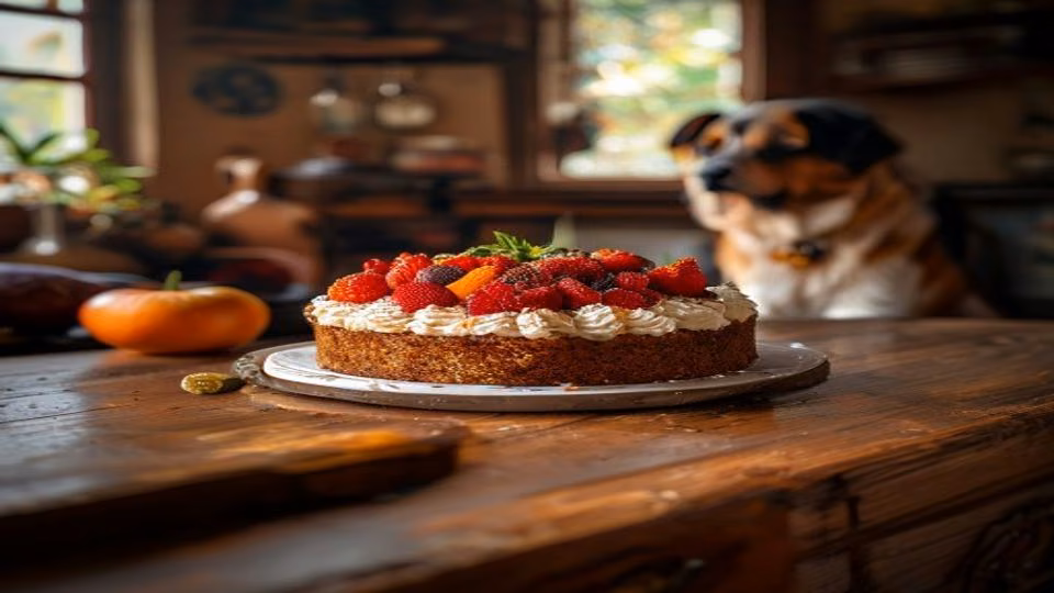 Fruitcake and dog — dogeats.in Indian pet food safety