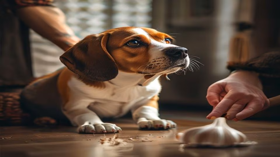 Garlic and dog — dogeats.in Indian pet food safety