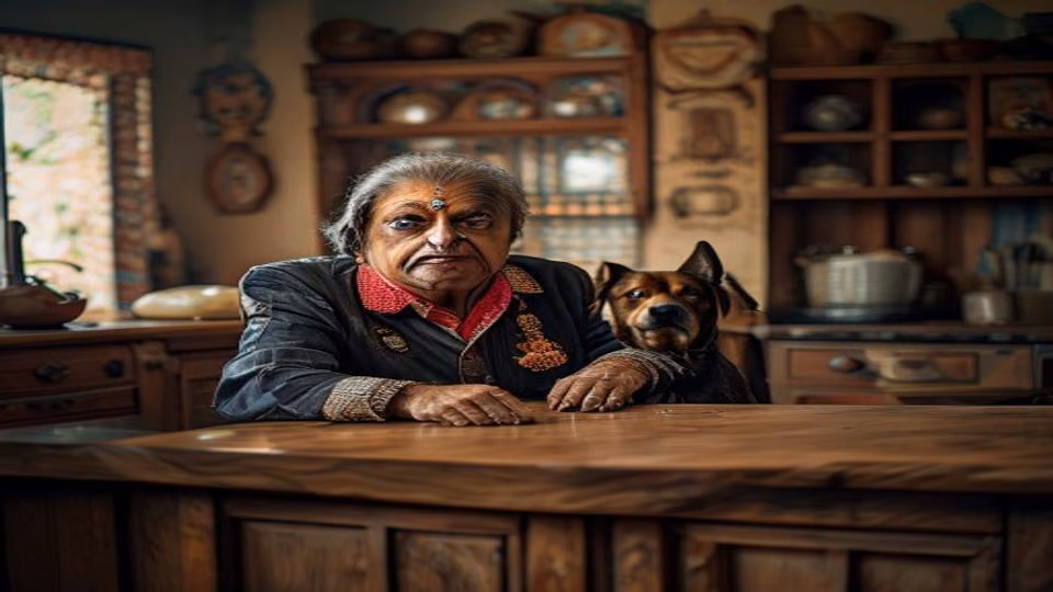 Governor Plum and dog — dogeats.in Indian pet food safety