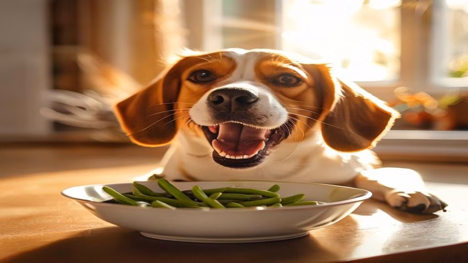 Green Beans and dog — dogeats.in Indian pet food safety