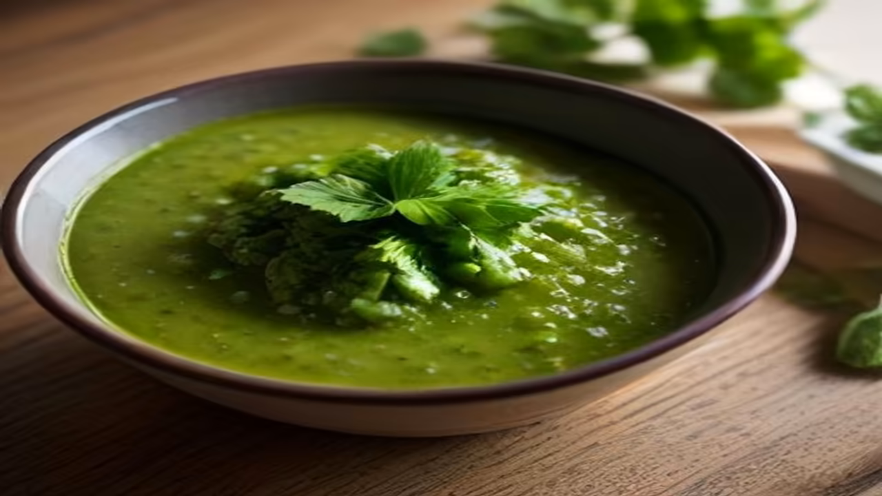 Green Chutney and dog, dogeats.in Indian pet food safety