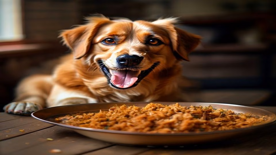 Haleem and dog — dogeats.in Indian pet food safety
