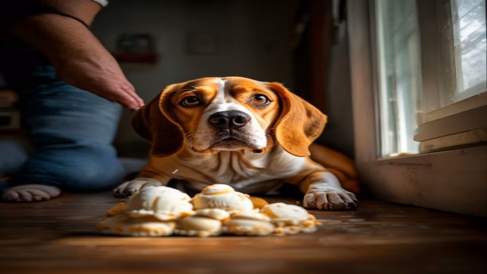 Ice Cream and dog — dogeats.in Indian pet food safety