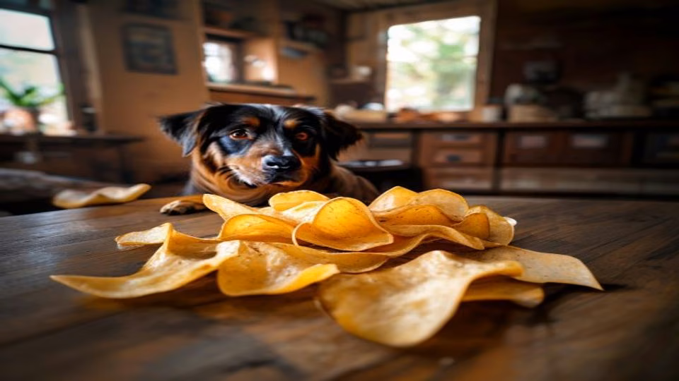 Lays / Potato Chips and dog — dogeats.in Indian pet food safety