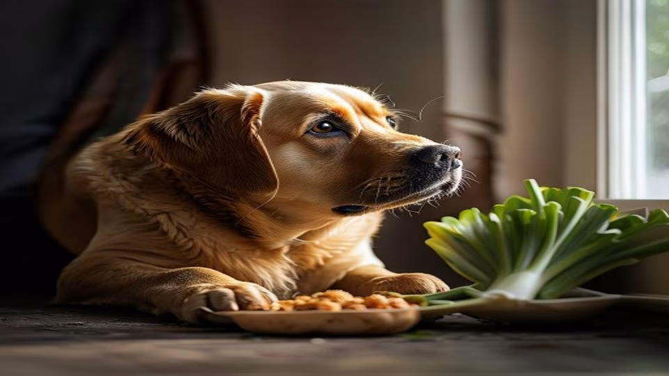 Leek and dog — dogeats.in Indian pet food safety