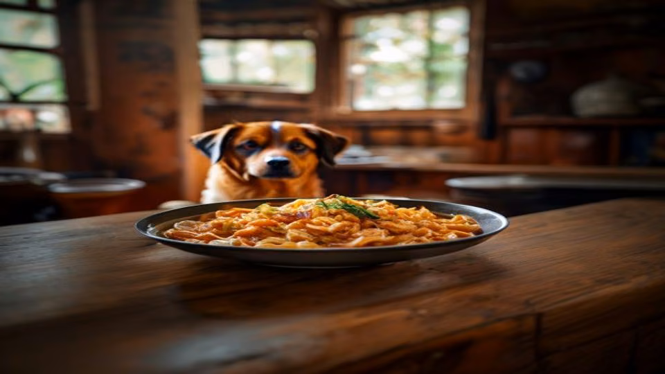 Mapo Tofu and dog — dogeats.in Indian pet food safety
