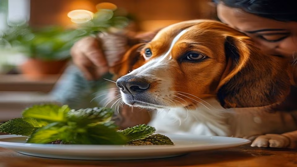 Mint and dog — dogeats.in Indian pet food safety