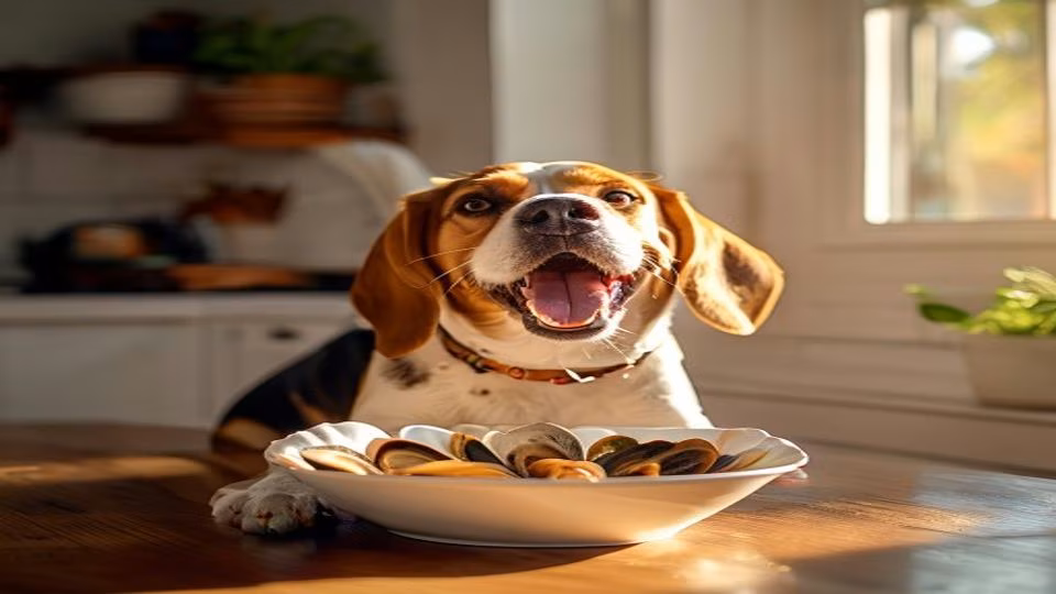 Mussels and dog — dogeats.in Indian pet food safety