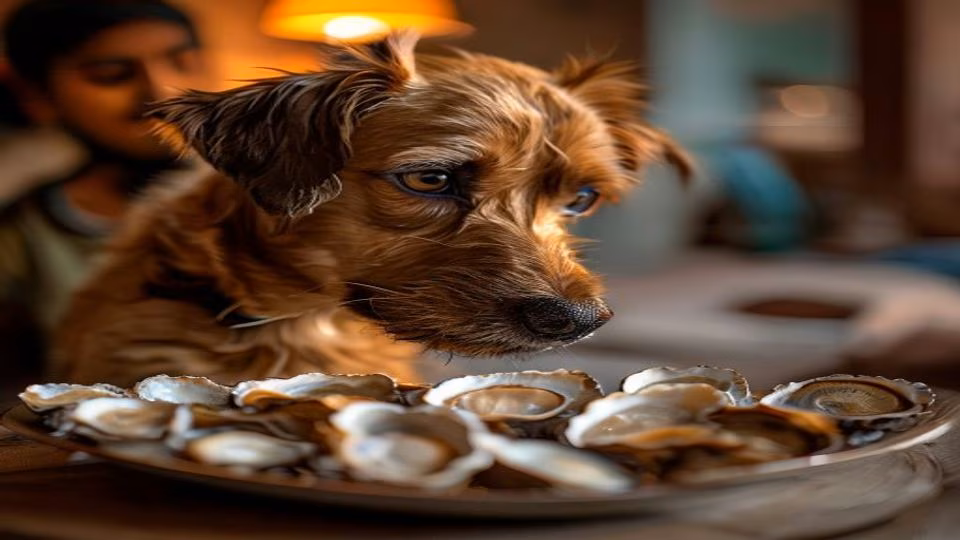 Oysters and dog — dogeats.in Indian pet food safety