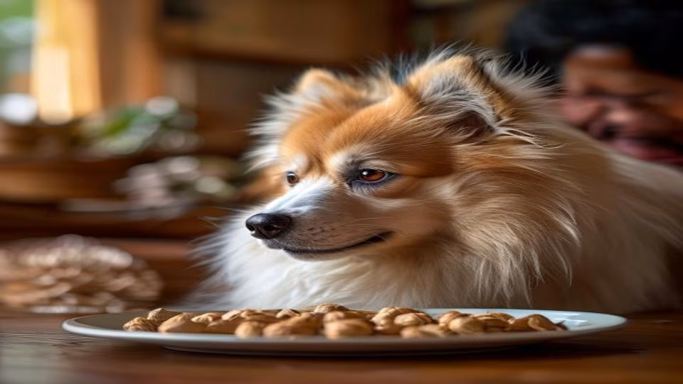 Peanuts and dog — dogeats.in Indian pet food safety
