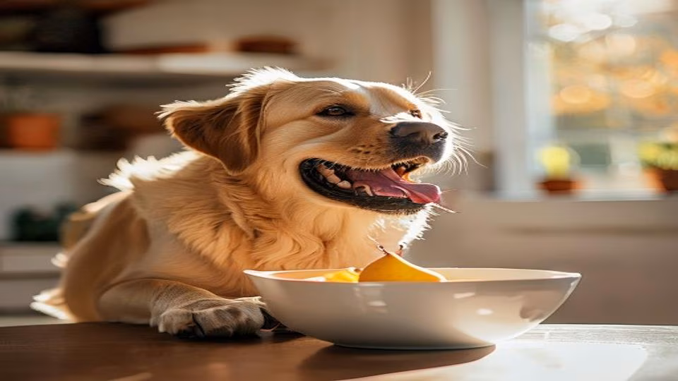 Pear and dog — dogeats.in Indian pet food safety