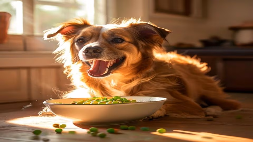 Peas and dog — dogeats.in Indian pet food safety