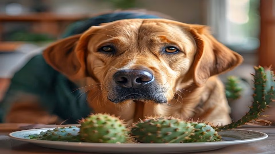 Prickly Pear and dog — dogeats.in Indian pet food safety