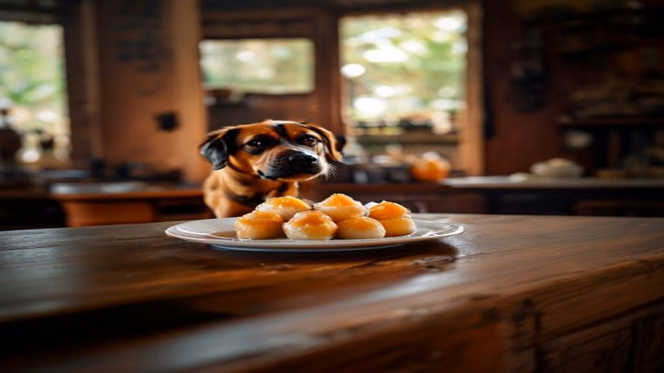 Rasmalai and dog — dogeats.in Indian pet food safety
