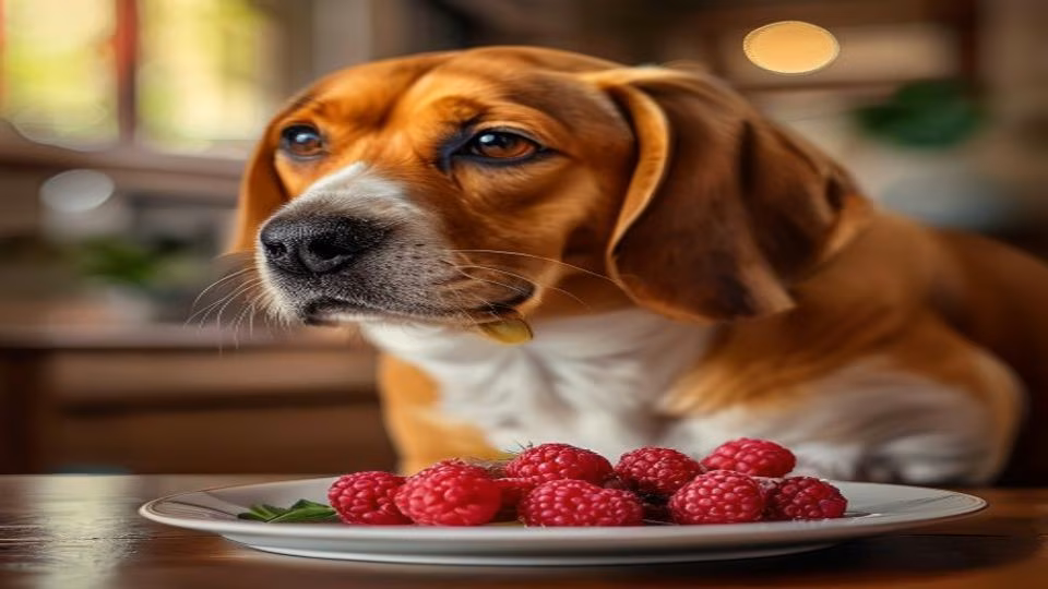 Raspberry and dog — dogeats.in Indian pet food safety