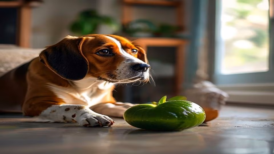 Raw Green Tomato and dog — dogeats.in Indian pet food safety