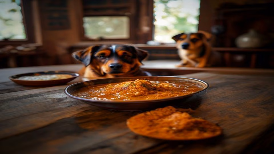 Sambhar Masala and dog — dogeats.in Indian pet food safety