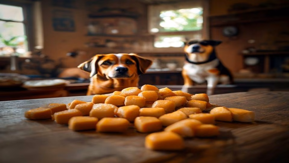 Soya Chunks and dog — dogeats.in Indian pet food safety