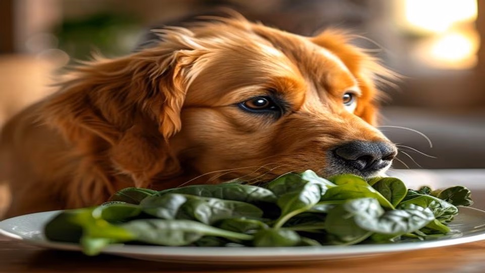 Can dogs eat Spinach