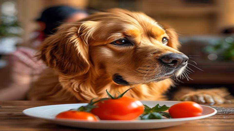 Tomato and dog — dogeats.in Indian pet food safety