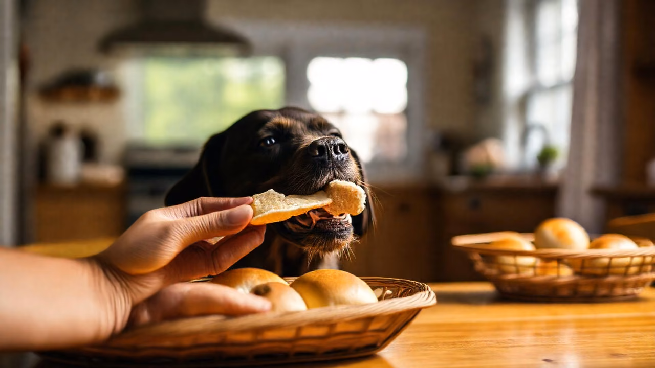 Dinner Rolls and dog, dogeats.in US pet food safety guide