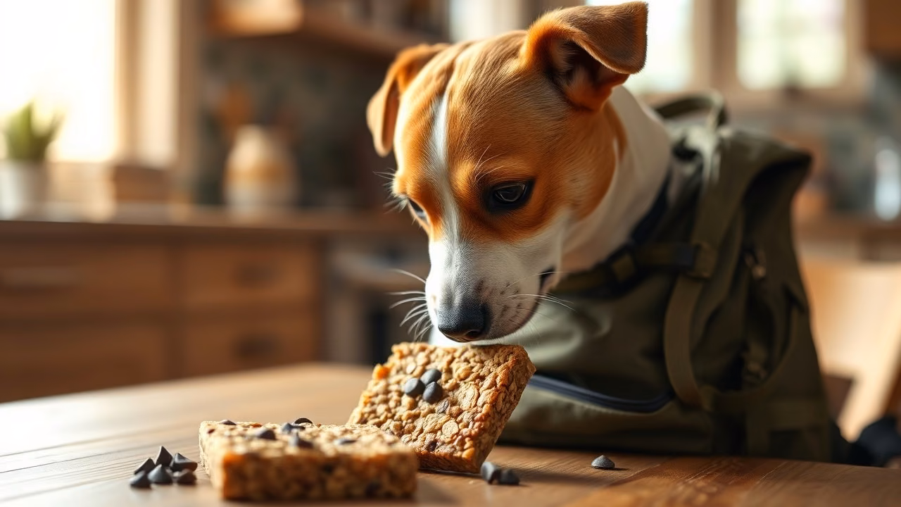 Granola Bars and dog, dogeats.in US pet food safety guide
