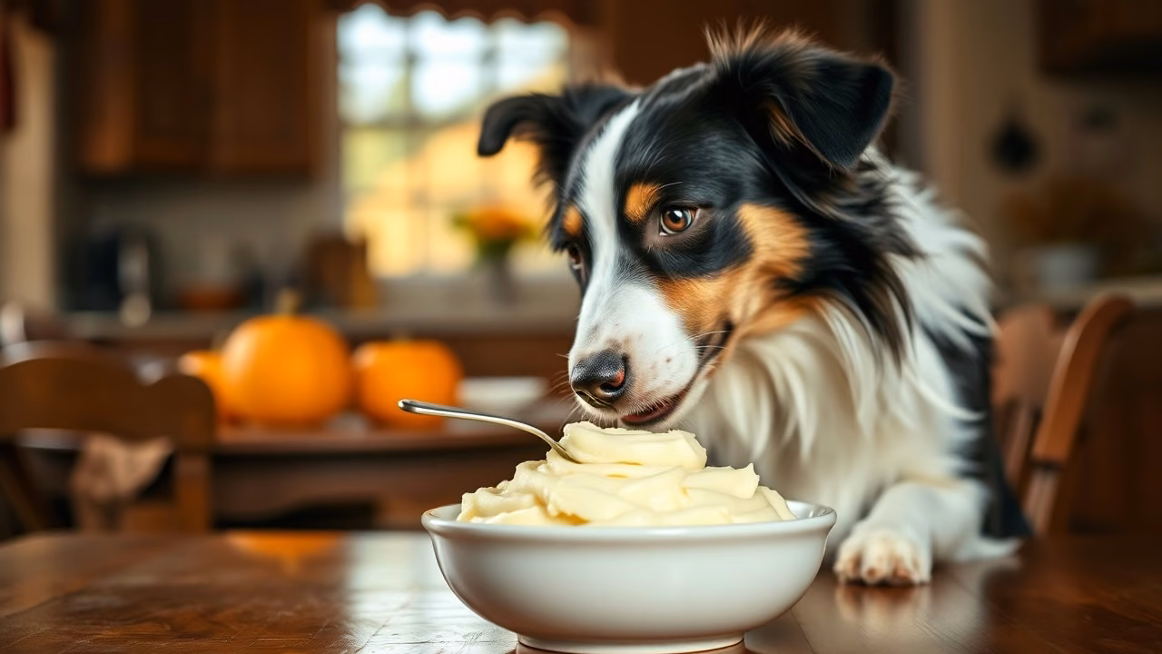Mashed Potatoes and dog, dogeats.in US pet food safety guide