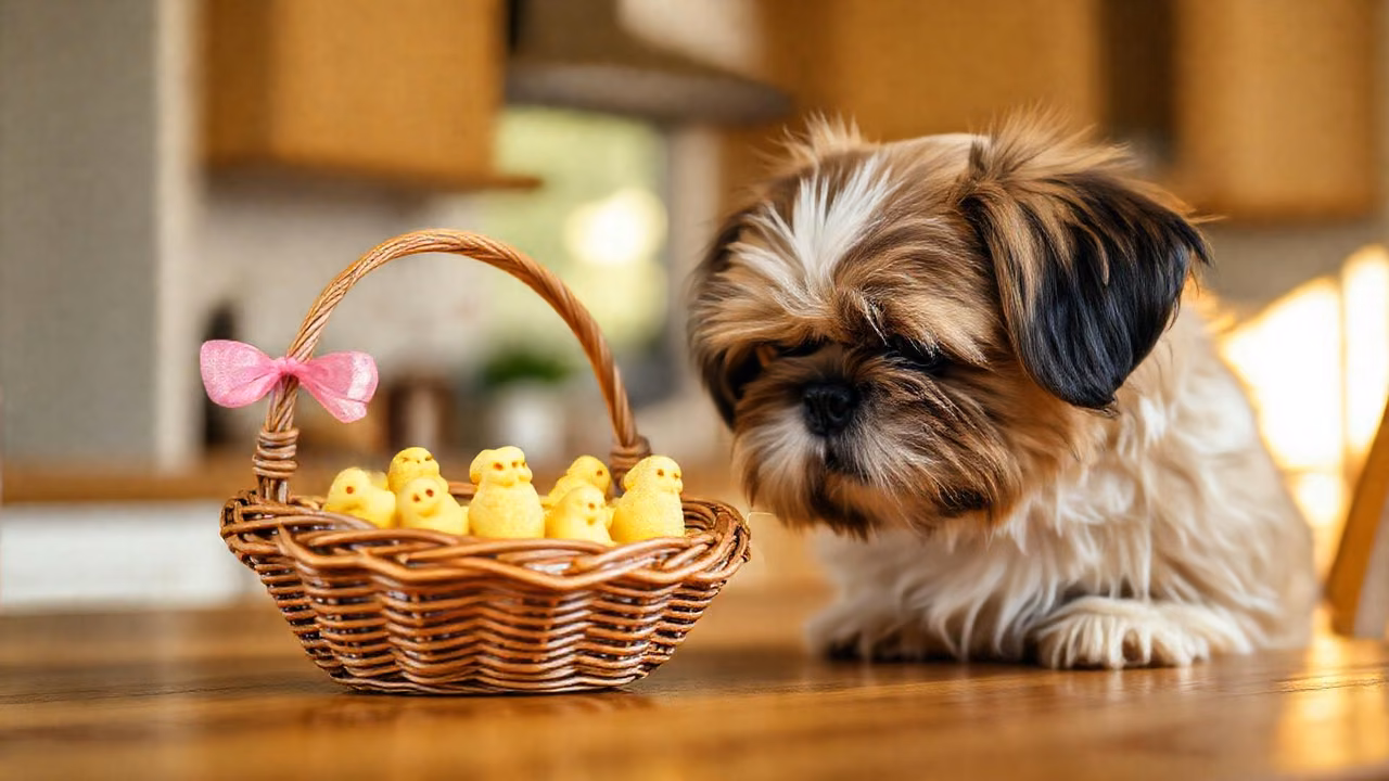 Peeps and dog, dogeats.in US pet food safety guide