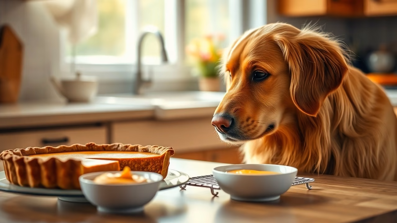 Pumpkin Pie and dog, dogeats.in US pet food safety guide