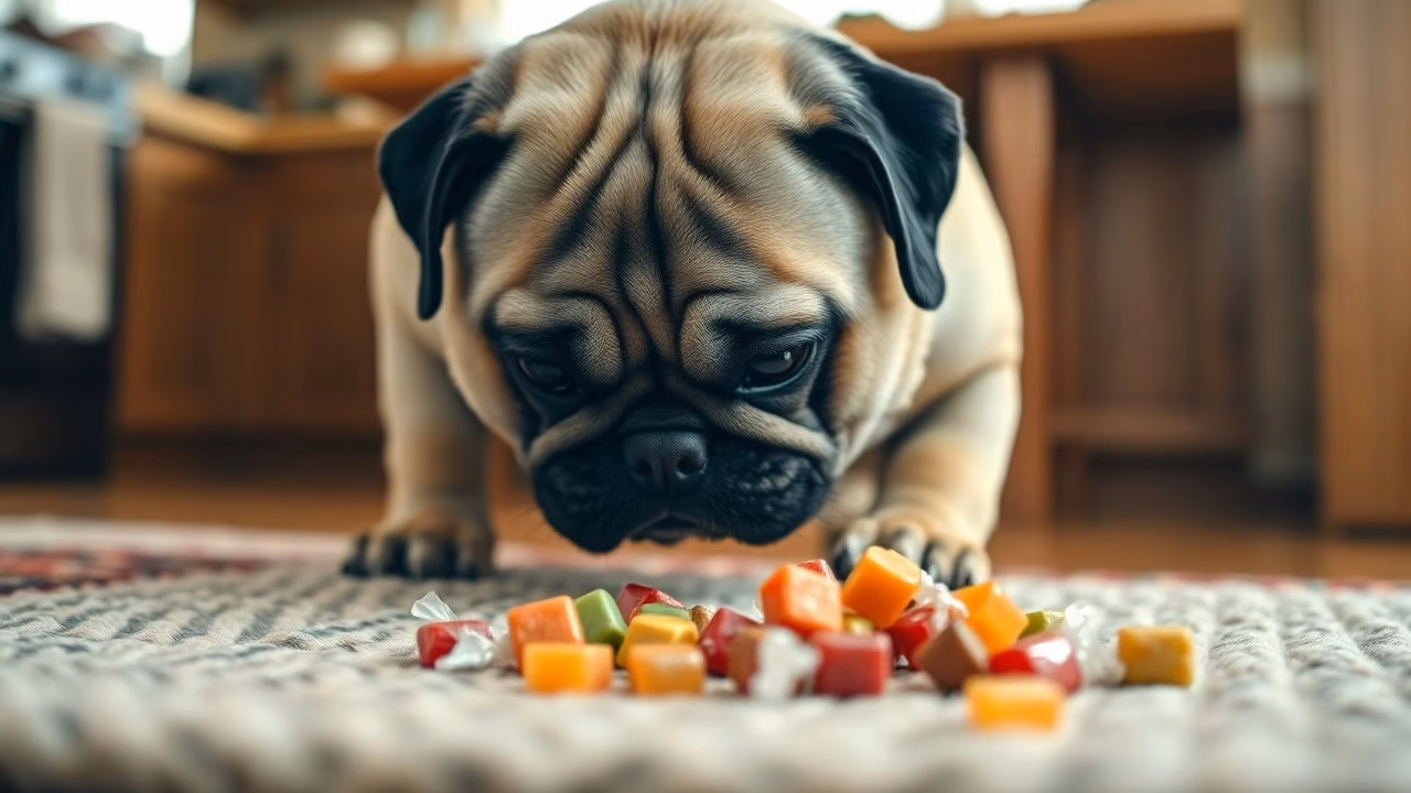Starburst and dog, dogeats.in US pet food safety guide