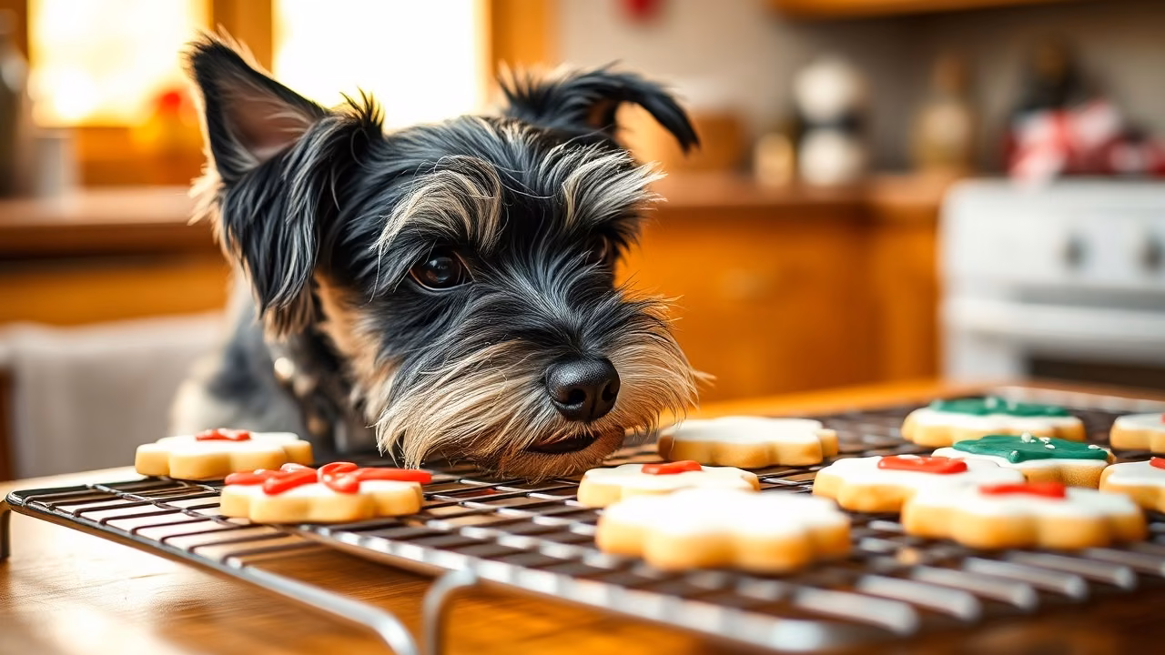 Sugar Cookies and dog, dogeats.in US pet food safety guide